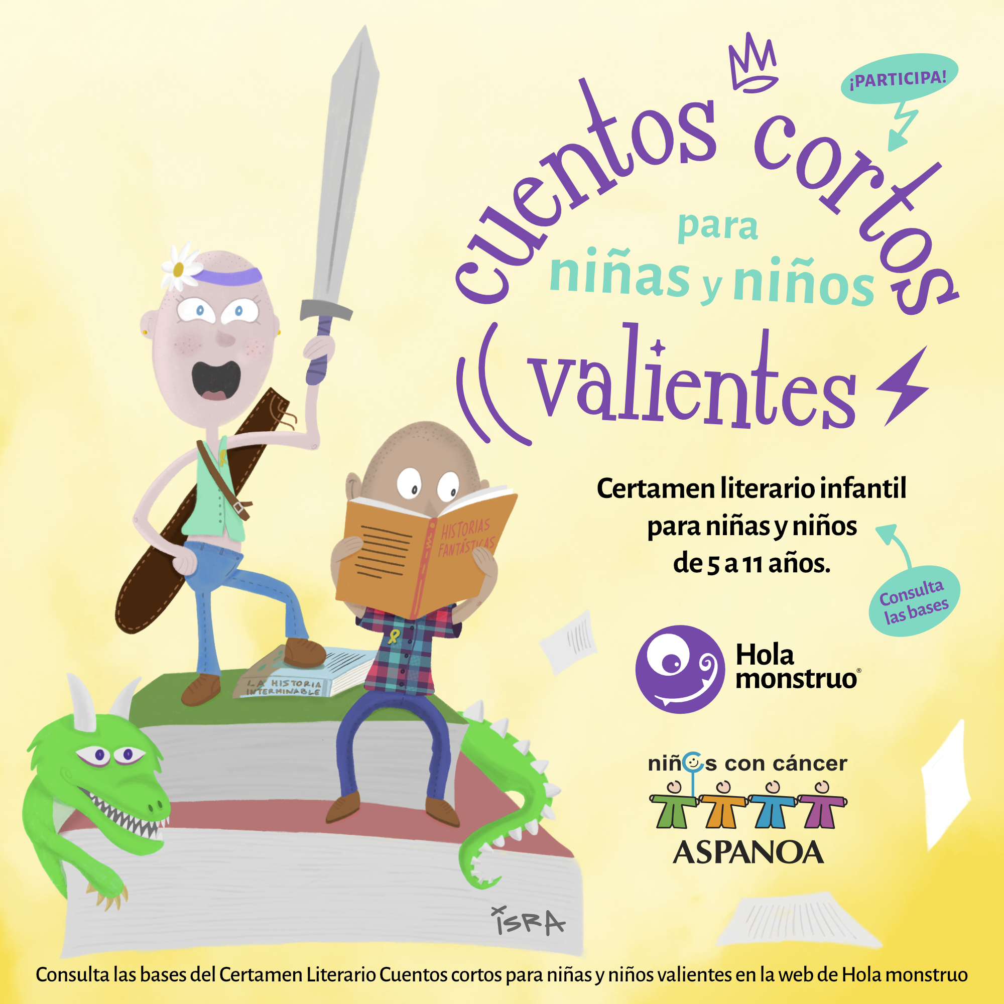 Enciclopedia dignidad Popular Certamen literario infantil Cuentos cortos para niñas y niños valientes –  Hola monstruo