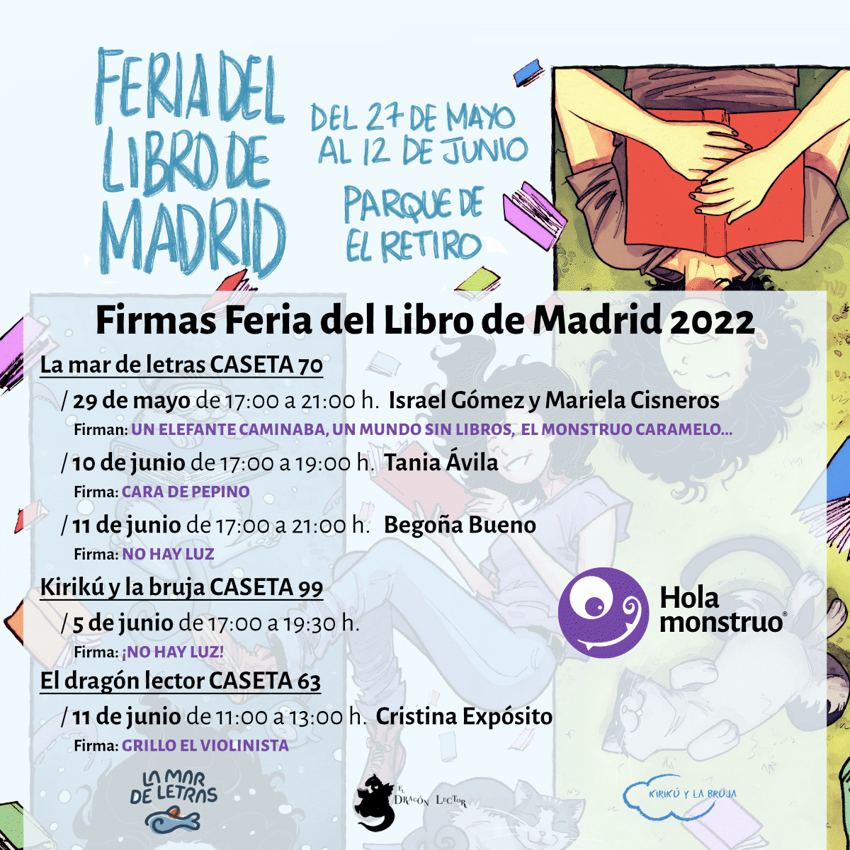 Firma de Autores en la 81 Feria del Libro de Madrid 2022