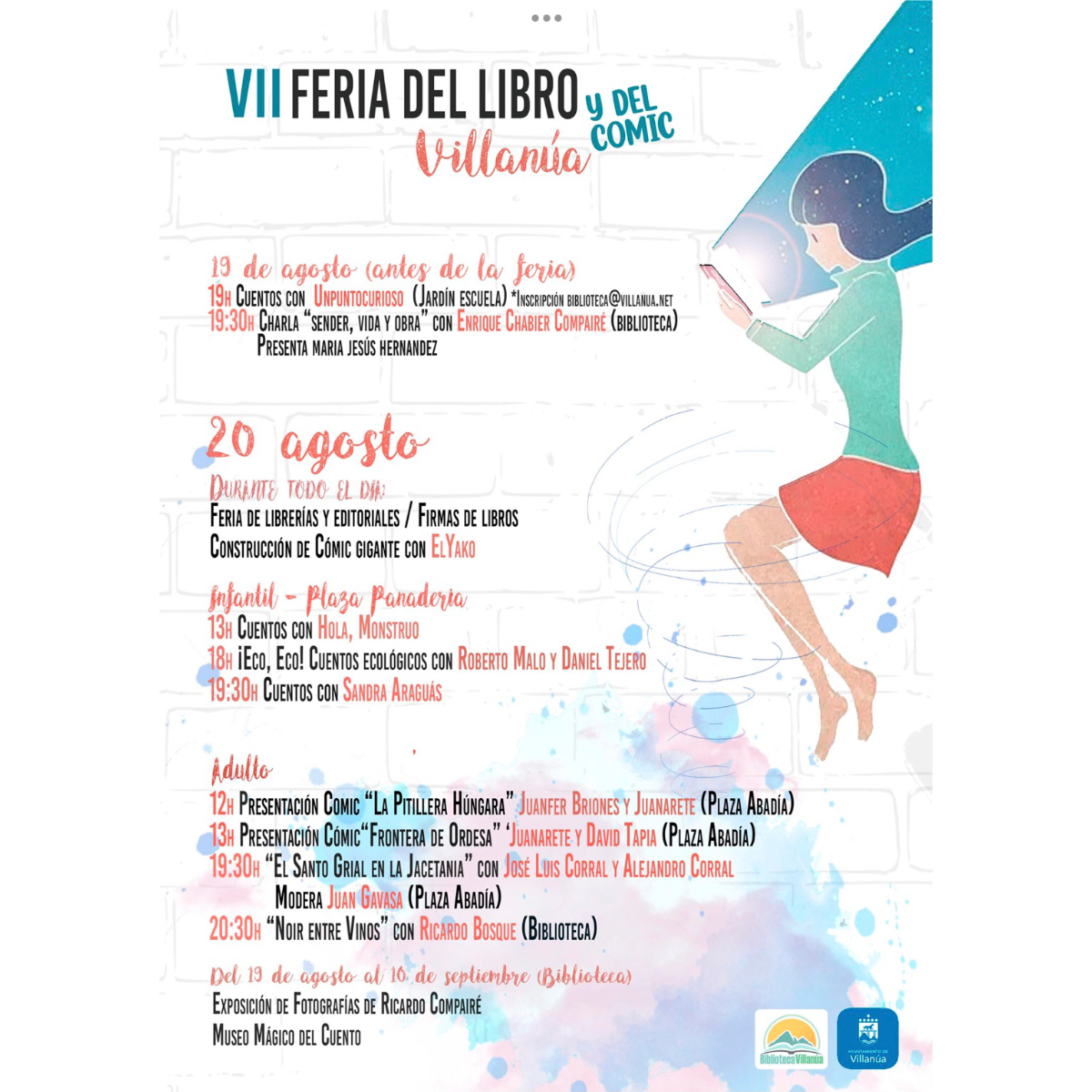 Feria del Libro y del Cómic en Villanúa