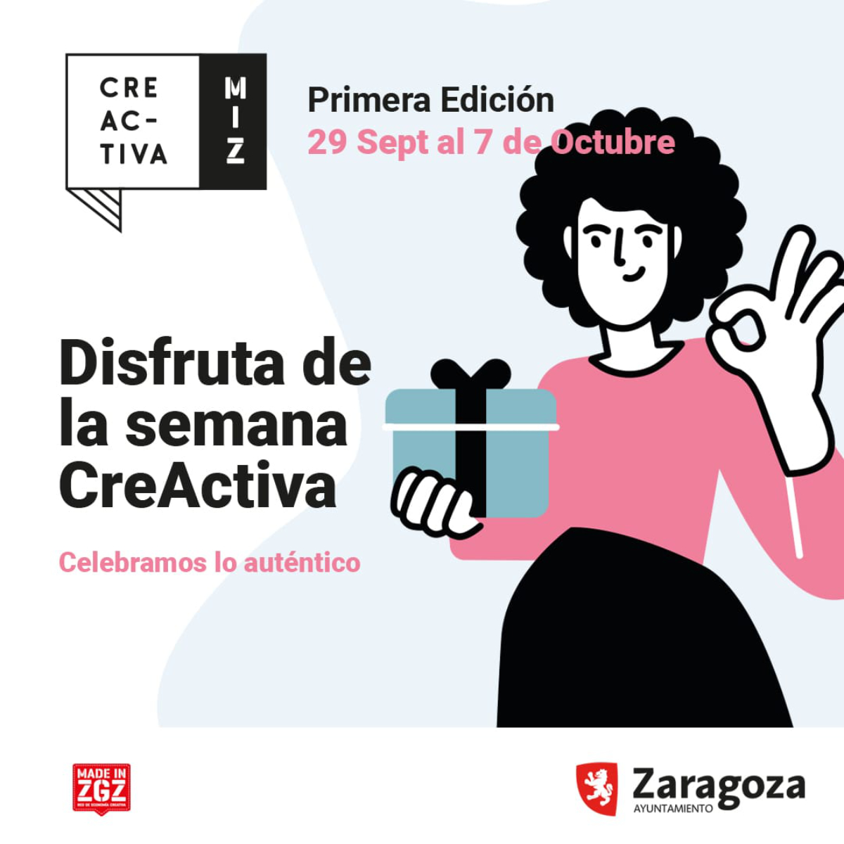Cuentacuentos, taller de ilustración y firma de libros en Mercadillo CreActiva MIZ (Zaragoza)