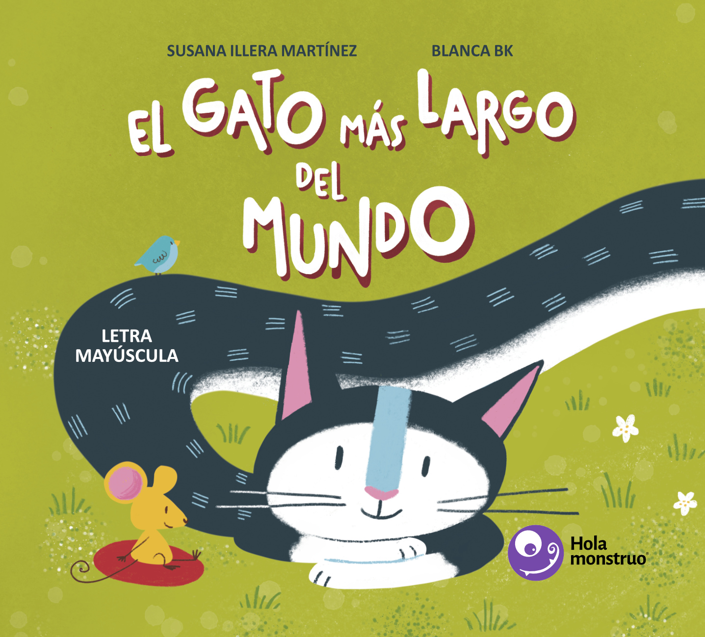Portada y sinopsis de El gato más largo del mundo
